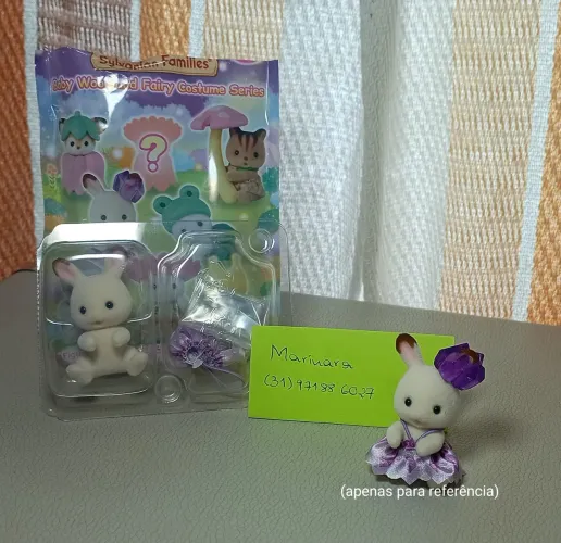Coelha cristal - sylvanian families blindbag