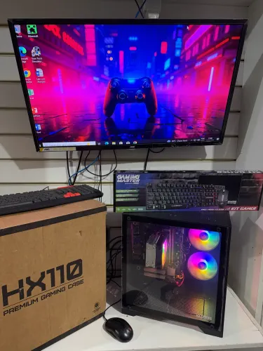 Pc Gamer AQUARIUM Completo BLACK LUXO Novo, Lacrado na Caixa