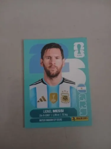 Figurinha Lionel Messi Copa do Mundo 2026