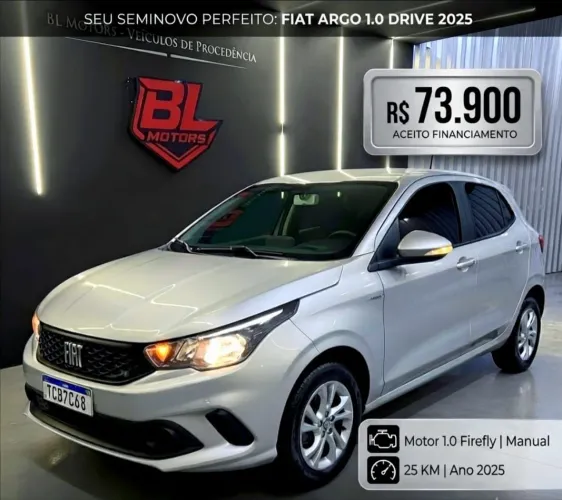 Fiat Argo Drive 1.0 6V Flex 2025