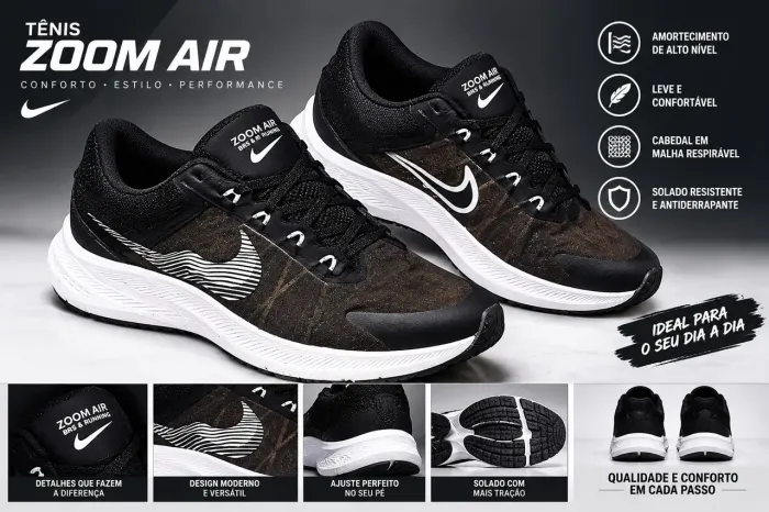 TÊNIS NIKE OPORTUNIDADE POR TEMPO LIMITADO