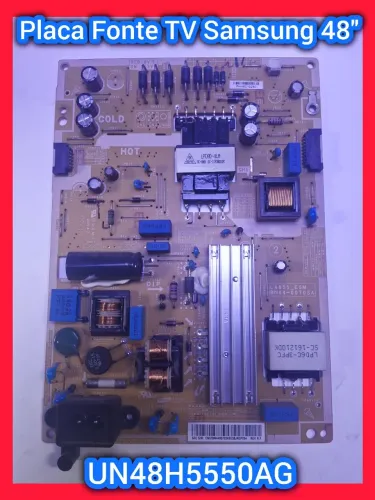Placa Fonte TV Samsung UN48H5550AG