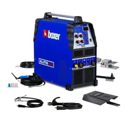 MAQUINA INVERSORA DE SOLDA AC / DC 200A ALUTIG 200 BIVOLT BOXER ( PROMOÇÃO )