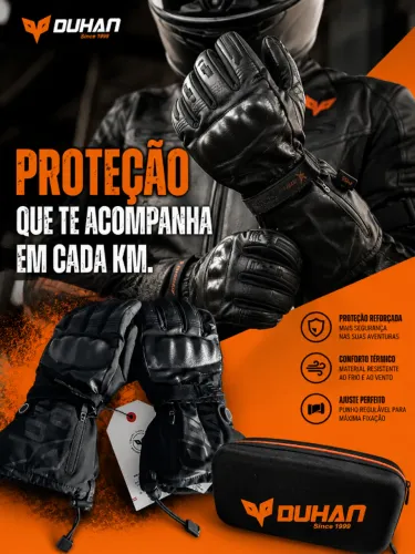 Luvas Duhan motoqueiro nova
