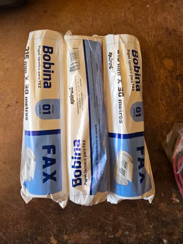Bobina de papel térmico 