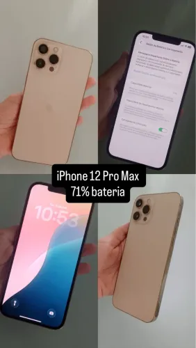 iPhone 12 Pro Max 71% bateria