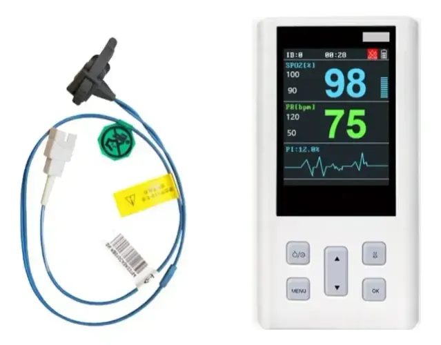 Sensor De Oximetria Com Sonda Neonatal Infantil Completo
