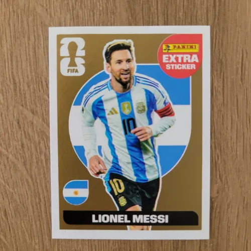 Vende Figurinha Copa 2026 Messi Dourado