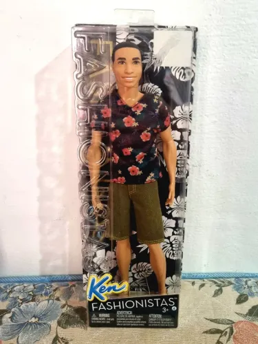 Ken Negro Fashionista #4 Floral Tee (Barbie Mattel 2015)