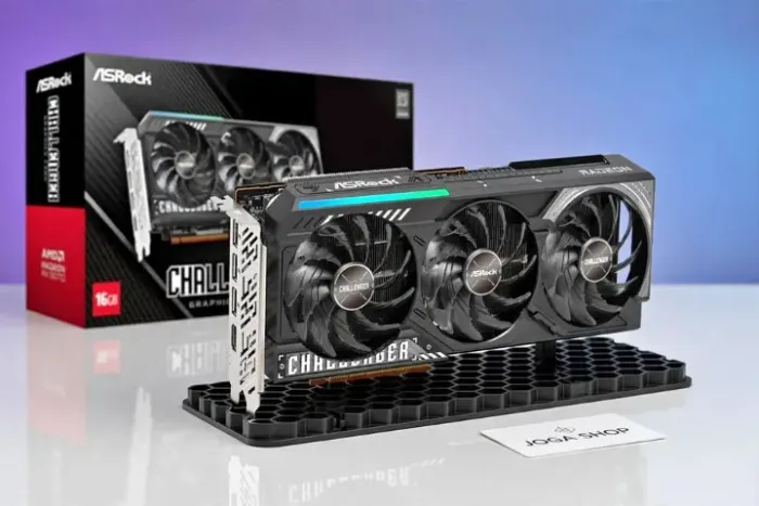Placa de Vídeo RX 9070 ASRock 16GB, entrego. Nova Lacrada