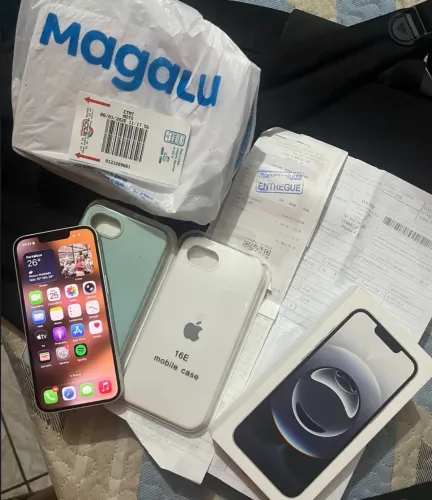 IPHONE 16e / 128 GB COM NOTA FISCAL 4.000