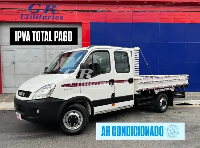 Iveco Daily 35s14 Cabine Dupla C/ Ar Condicionado Carroceria