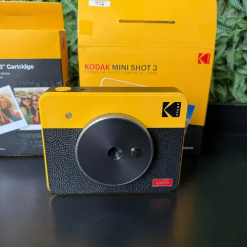 Câmera Kodak mini shot 3 retro 3x3 que imprime