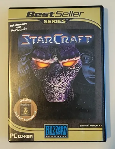 Jogo Starcraft Best Seller Series Com Expansão PC Original - Colecionadores