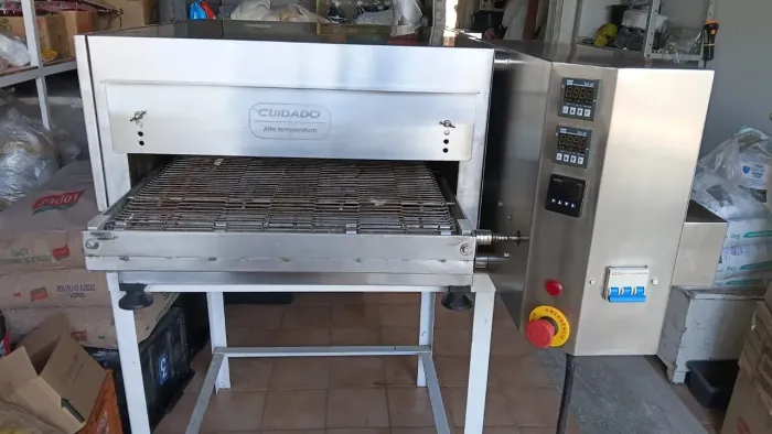 Forno esteira elétrico