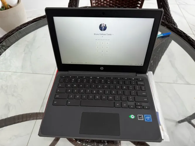 Portátil HP Chromebook Intel ? Rápido, Leve e em Excelente Estado