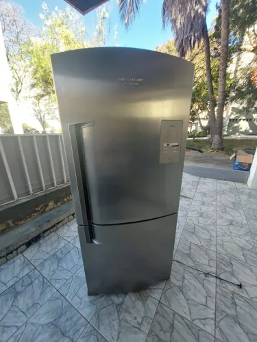 Geladeira Brastemp inox