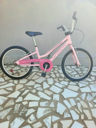 bicicleta infantil aro 20 rosa