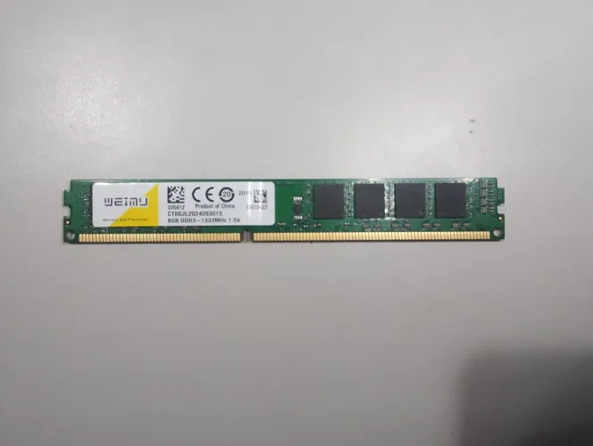 Memória RAM DDR3 8GB 1333mhz