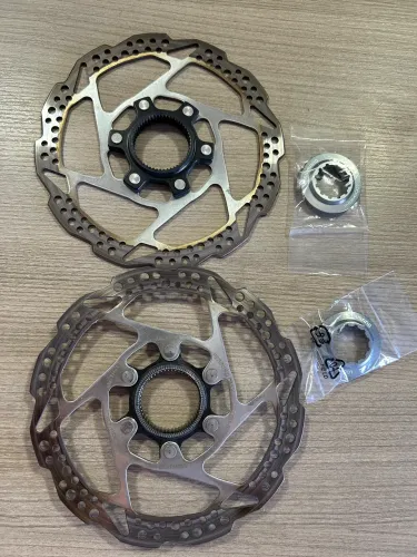 Par de disco shimano RT54 CenterLook ambos 160mm