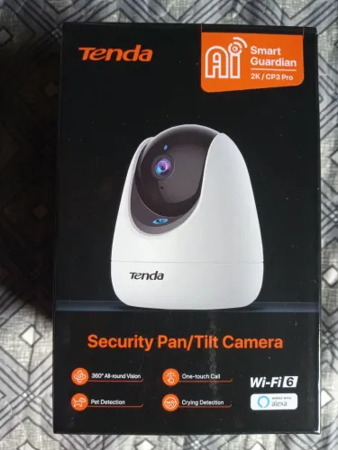 Câmera de segurança Wifi, Tenda CP3 Pro (Com função Alexa) Aceito troca!