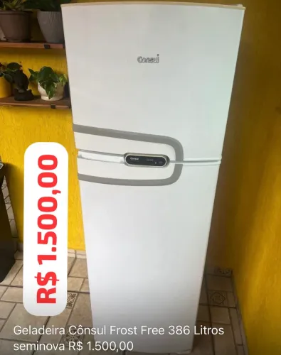 Geladeira seminova para casa