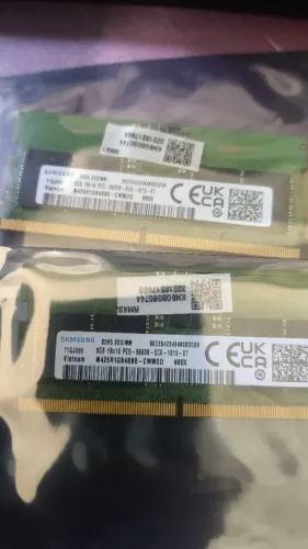 MEMÓRIA RAM SAMSUNG DDR5 8GB SODIM 5600MHZ