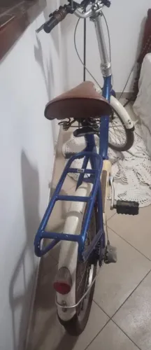 Bicicleta Dobrável Lev azul Aro 20
