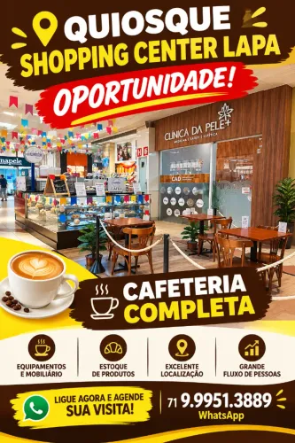 Shopping Center Lapa Quiosque Cafeteria