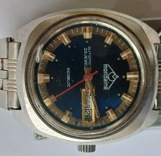 RELOGIO MONDAINE AUTOMÁTICO RARO MODELO MASCULINO 