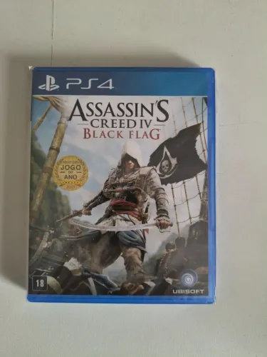 PS4 Assassins Creed 4 Black Flag (em estado de novo)