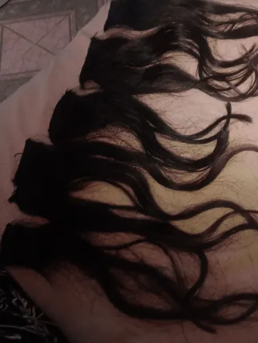 Telas de cabelo humano