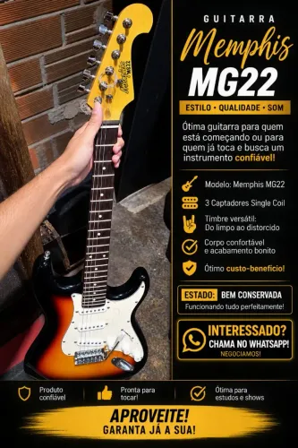GUITARRA MEMPHIS MG22