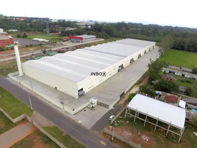 Pavilhão Industrial com 1.082 m², Pé-Direito de 9 m , Pátio de Manobras e Portaria 24 Hora