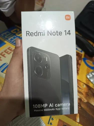 Celular Redmi Note 14 Novo (Lacrado) 4G 6GB RAM 128 GB ROM