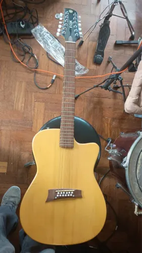 Violão Viola Fox Fishman 12 cordas aço