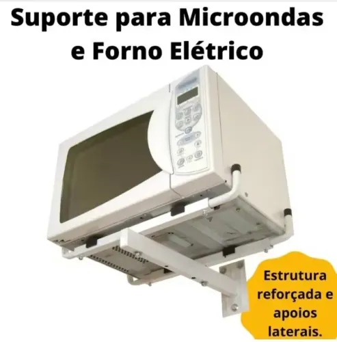Suporte para micro-ondas e forno elétrico (usado)