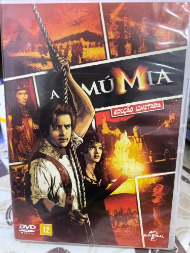 DVD Original - A Múmia | Edição Limitada | Clássico de Aventura e Ação