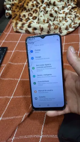 Samsung Galaxy A03 core aceito cartão 