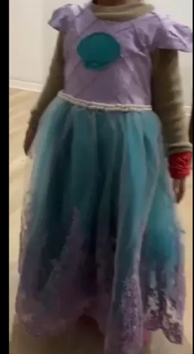 Vestido Princesa Ariel