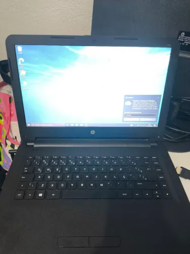 Notebook HP 14" Core i3 + 8gb + 128 GB SSD seminovo!