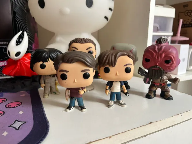 Funko pop Stranger Things, It: a coisa e Guardiões da Galáxia 