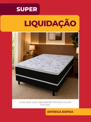 Cama Box D28 Entrega Rápida Pagamento na Entrega Ligue e Peça Hoje!
