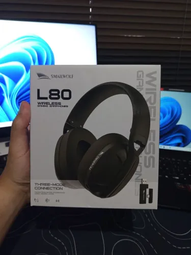 Headset Gamer Tri-Mode SmailWolf L80 ( Novo, Lacrado )
