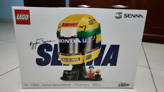 LEGO Ayrton Senna Capacete - 43024 - Original - Novo