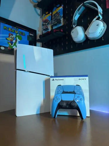 PS5 Slim 1TB + Controle Novo + Garantia