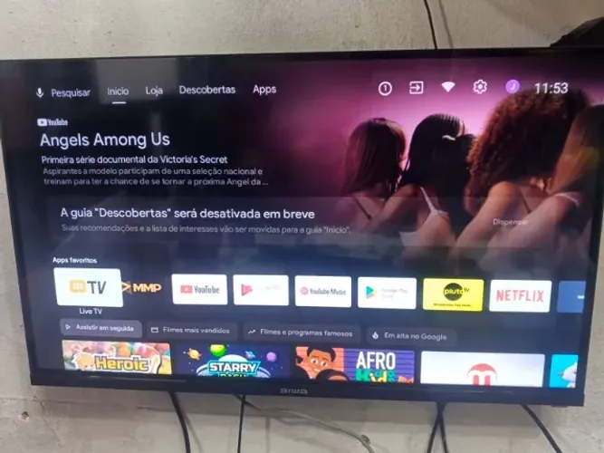 TV 43 ANDROID BORD INF AWS-TV-43-BL-02-A