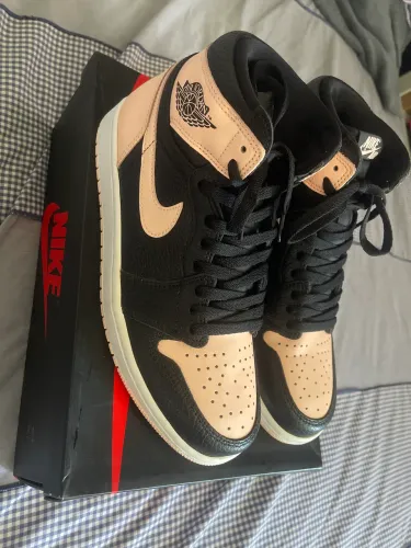 Tênis NOVO Nike Air Jordan 1 Hi Crimson Tint 