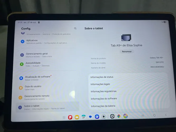 Samsung Galaxy Tab A9+ - Plus