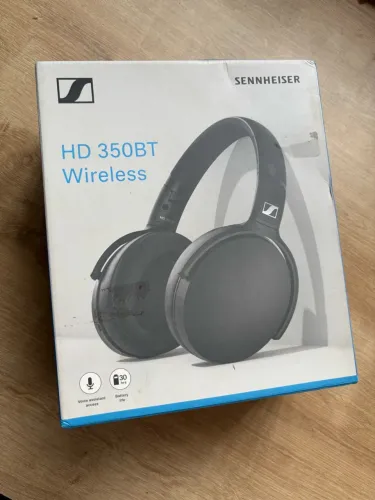 Fone De Ouvido Sem Fio Sennheiser Hd 350bt, Cor Preta